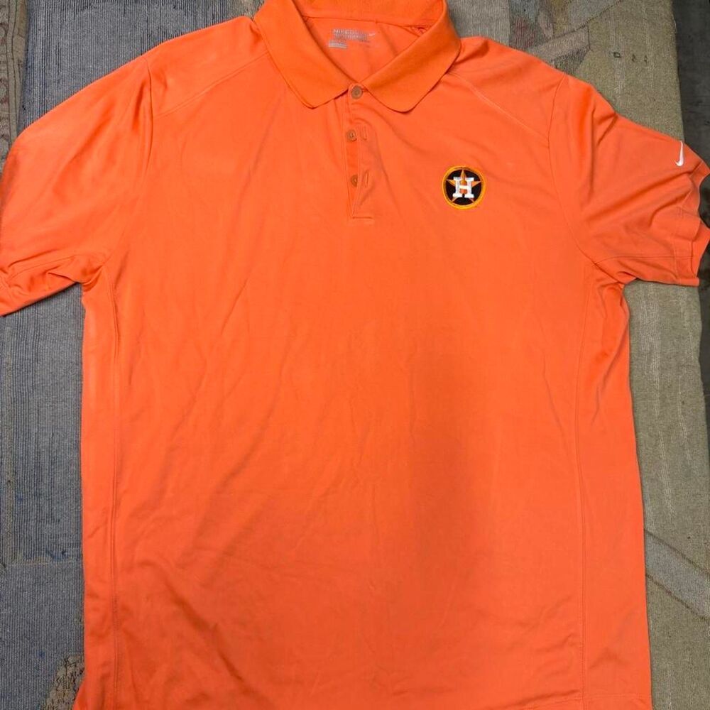 Nike Men's Orange Polo-shirts